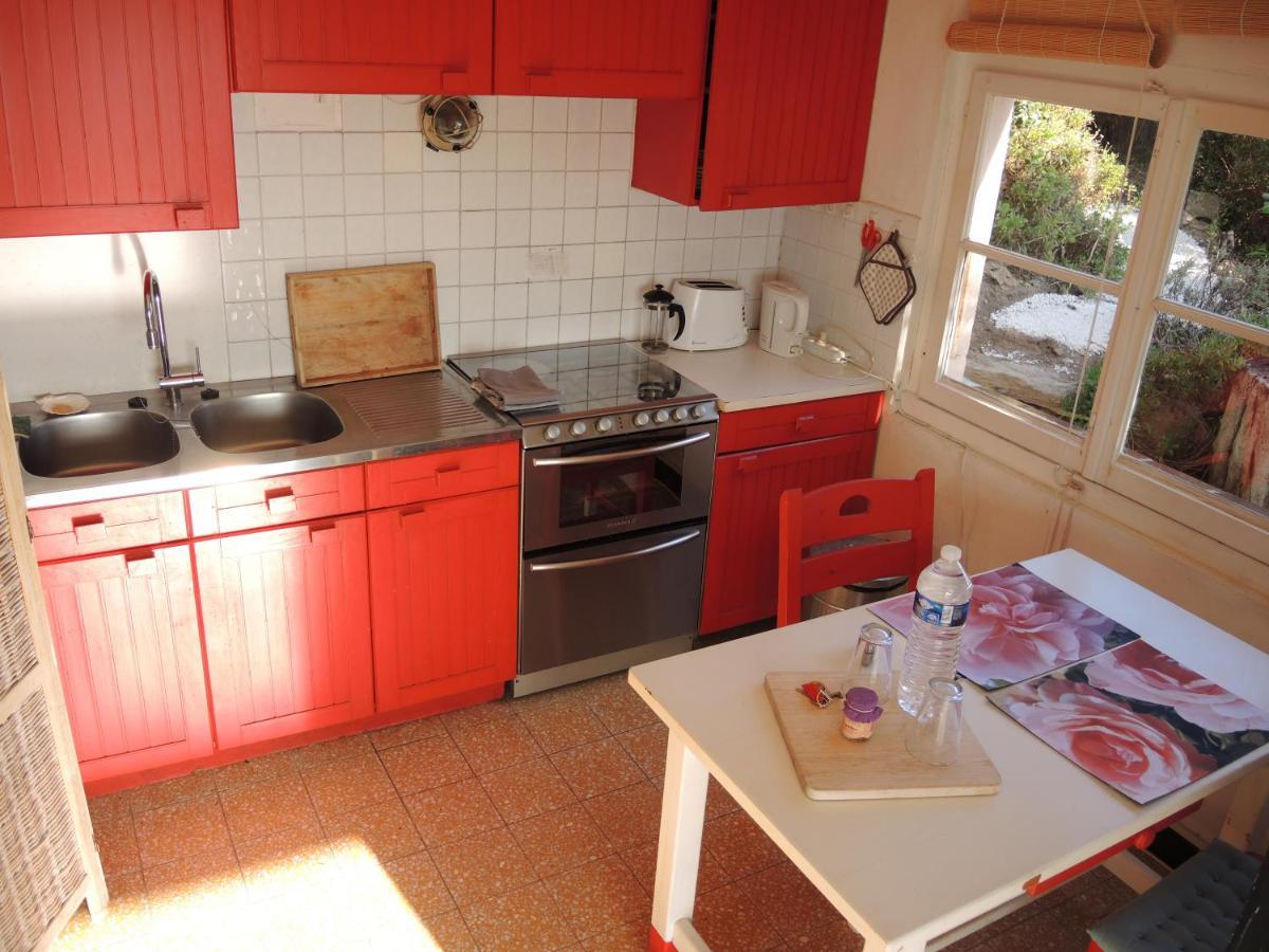 Les Oreades, Studio Le Marin Avec Vue Mer Imprenable Apartment Ile du Levant Bagian luar foto