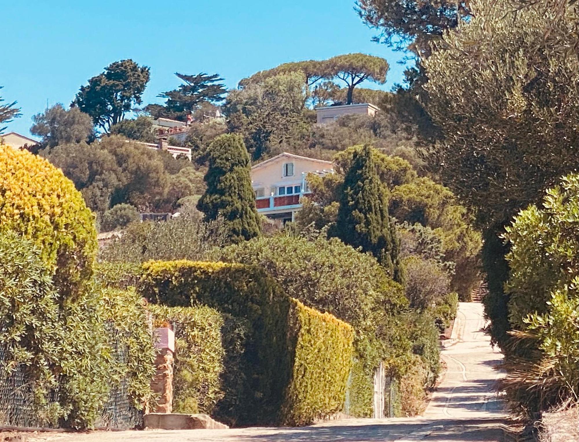 Les Oreades, Studio Le Marin Avec Vue Mer Imprenable Apartment Ile du Levant Bagian luar foto